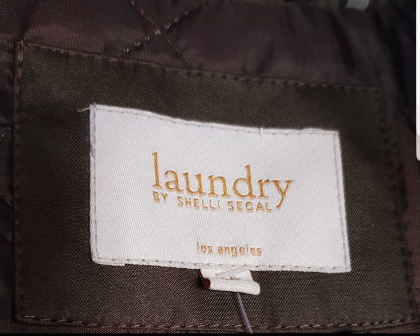 Модная Американская женская парка куртка Laundry. Новая. Хаки Размер М