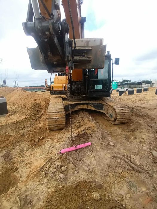 Barczyk-urządzenie   budowlane  do podnoszenia żeber betonowych