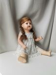 Stara lalka Sonneberg SP 2966 papier mache vintage