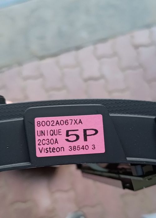 Panel plus radio ze zmieniarką Mitsubishi Outlander II RF