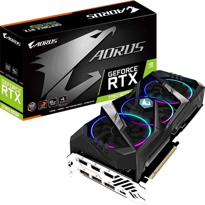 Karta graficzna Gigabyte Aorus GeForce RTX 2060 SUPER 8GB GDDR6