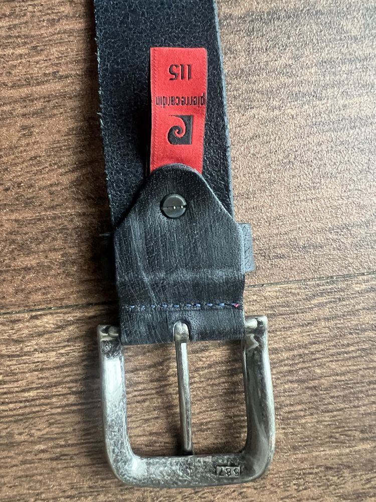 Meski pasek skorzany Pierre Cardin Xxl -115