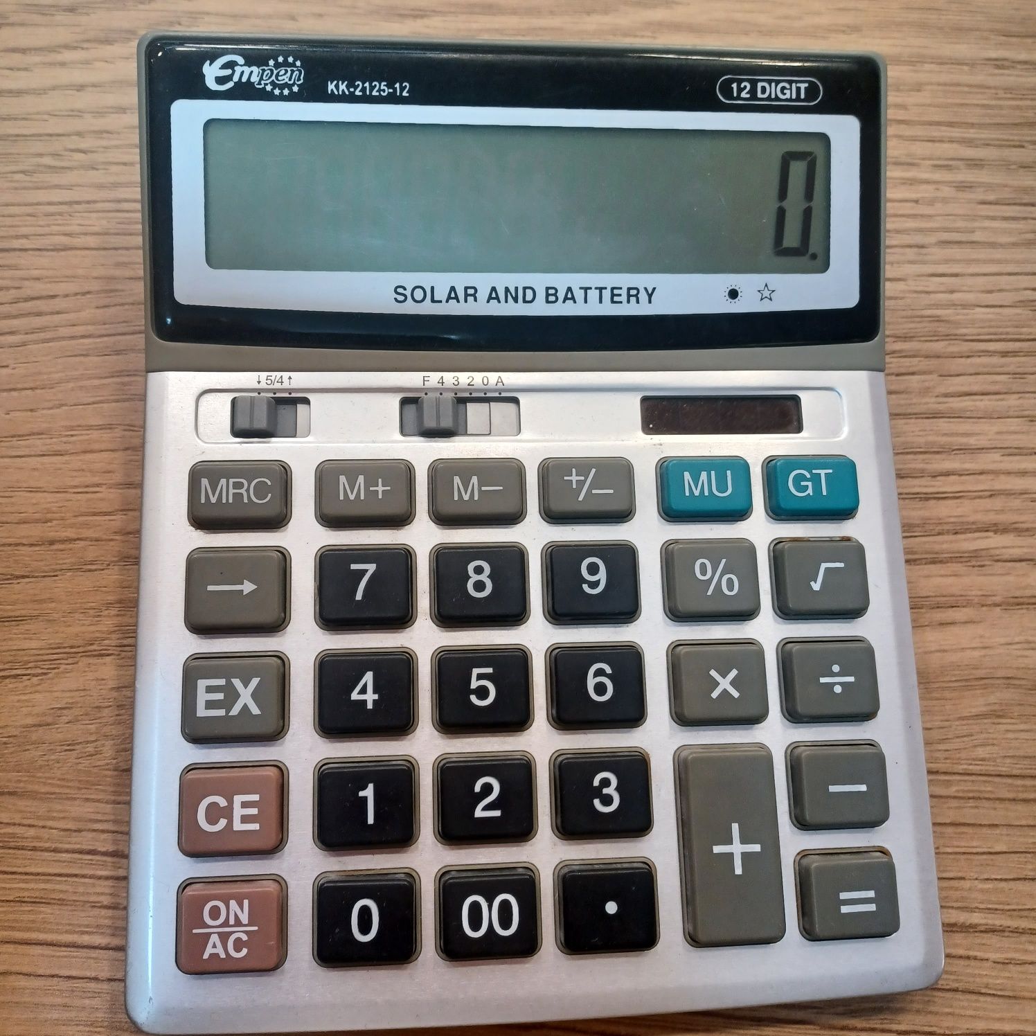 Kalkulator empen KK-2125-12 uszkodzony
