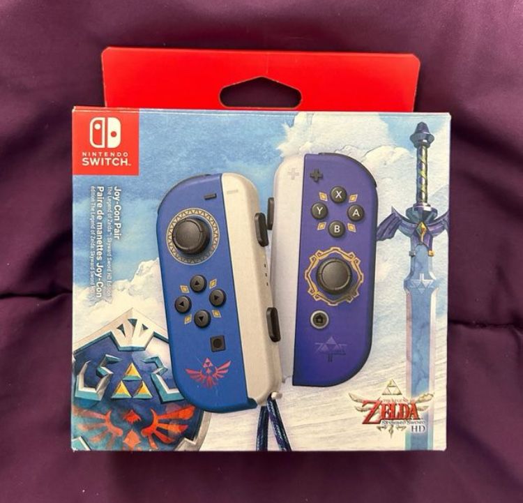 Joycon Zelda Nintendo Switch