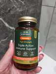 Капсули H&B Expert High Strength Triple Action Immune Support