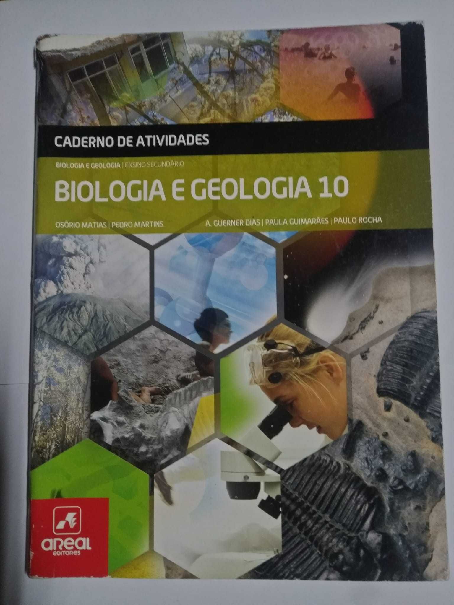 Livros de exercícios - 10º ano  - Biologia e Geologia - como novos