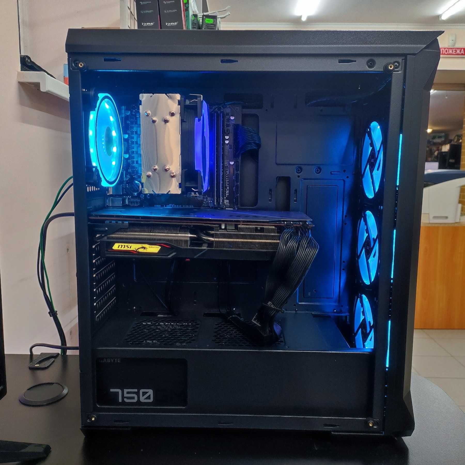 Компютер Новый Ryzen 5 5500, 32GB DDR4, RX 5700 XT 8GB, SSD 512GB m2