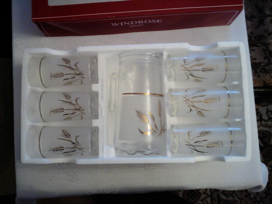 De Valbor Italy WINDROSE Wheat Whiskey Set