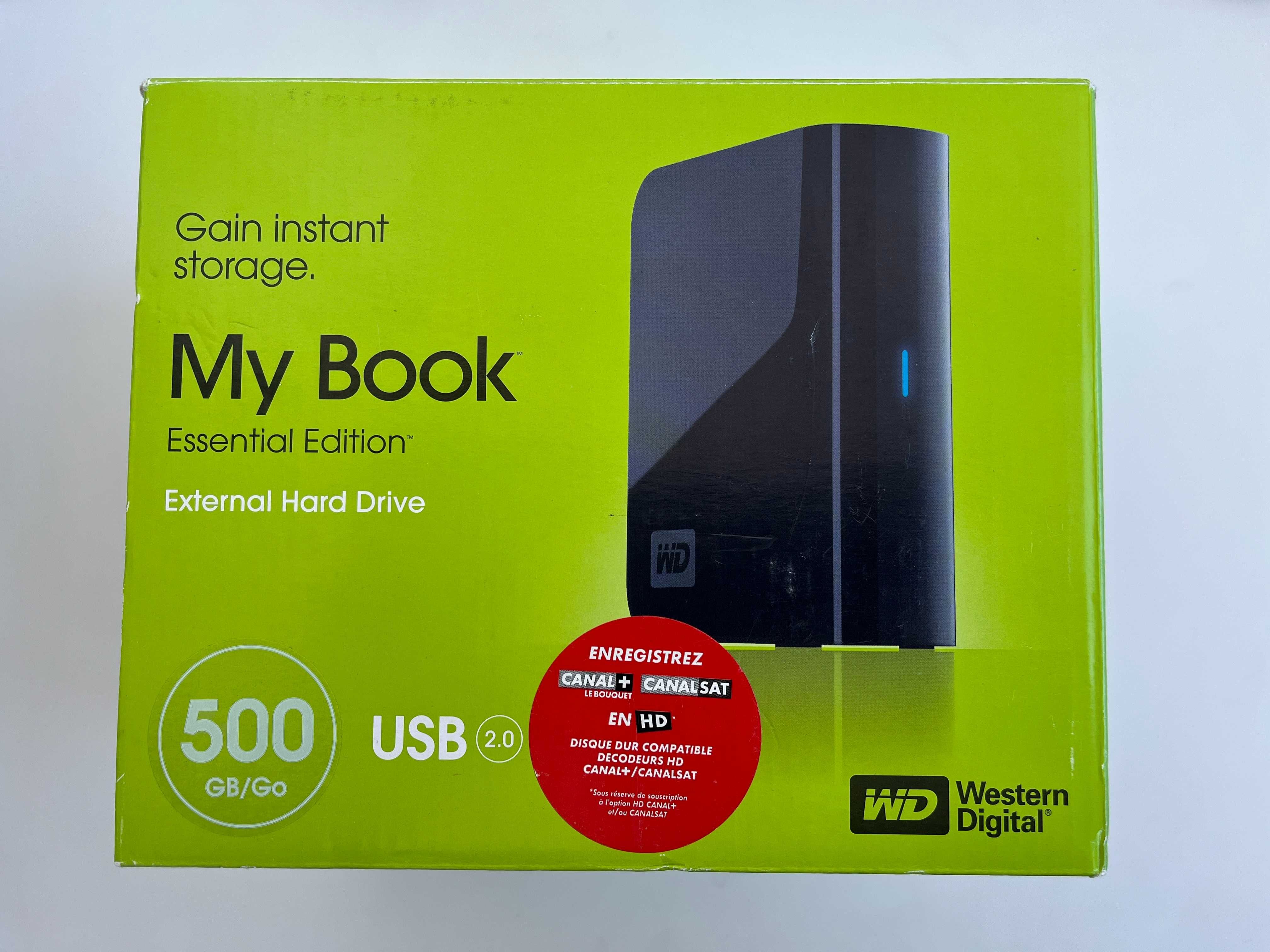 Зовнішній жорсткий диск WD My Book Essential 500 ГБ