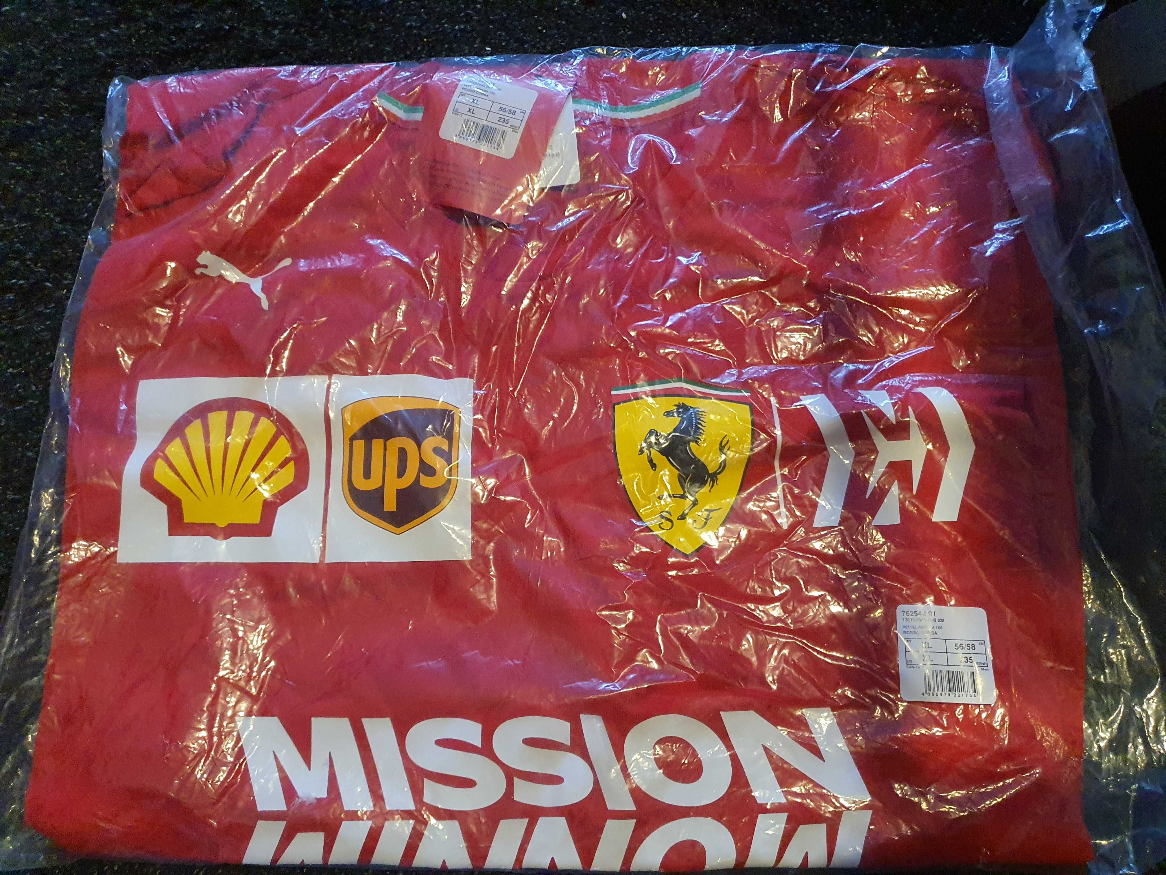 Tshirt Puma Ferrari Xl completamente nova