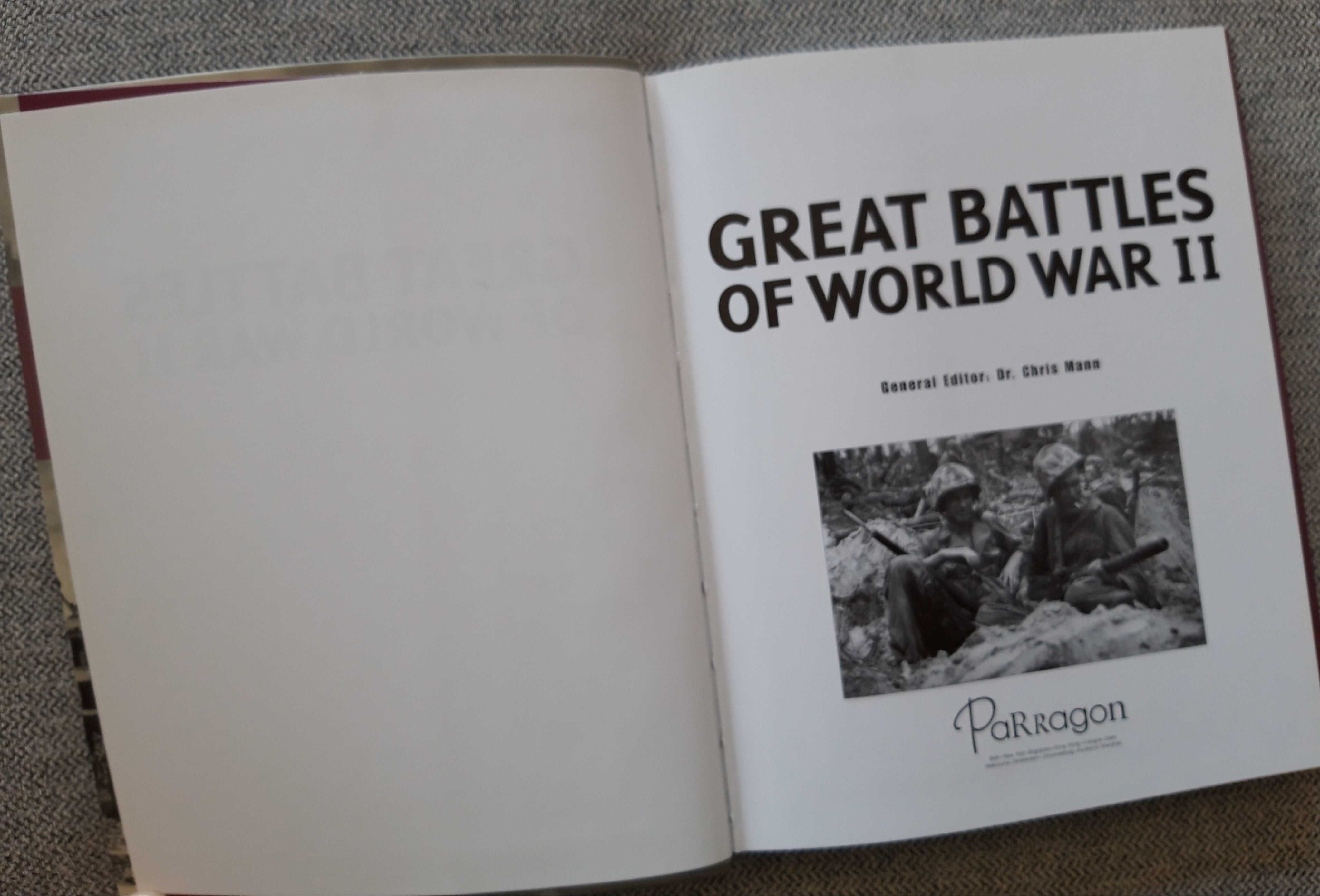Livro "Great Battles Of World War II"