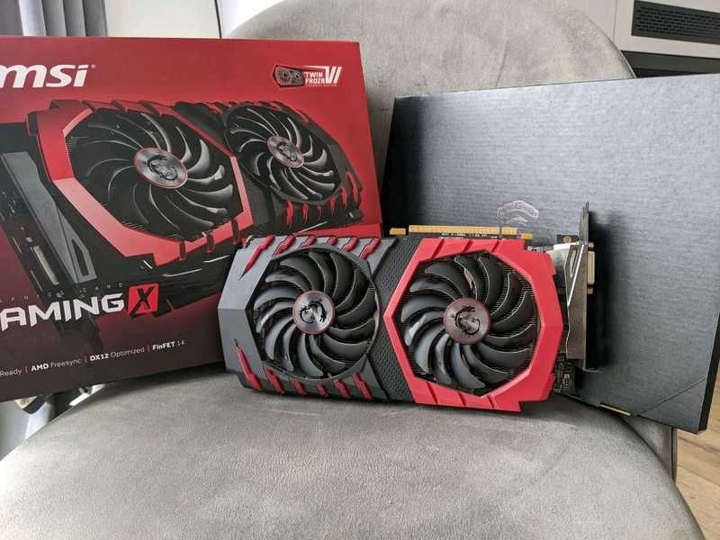 Відеокарта MSI Radeon RX470 8gb Gaming | Повний комплект | Стан супер