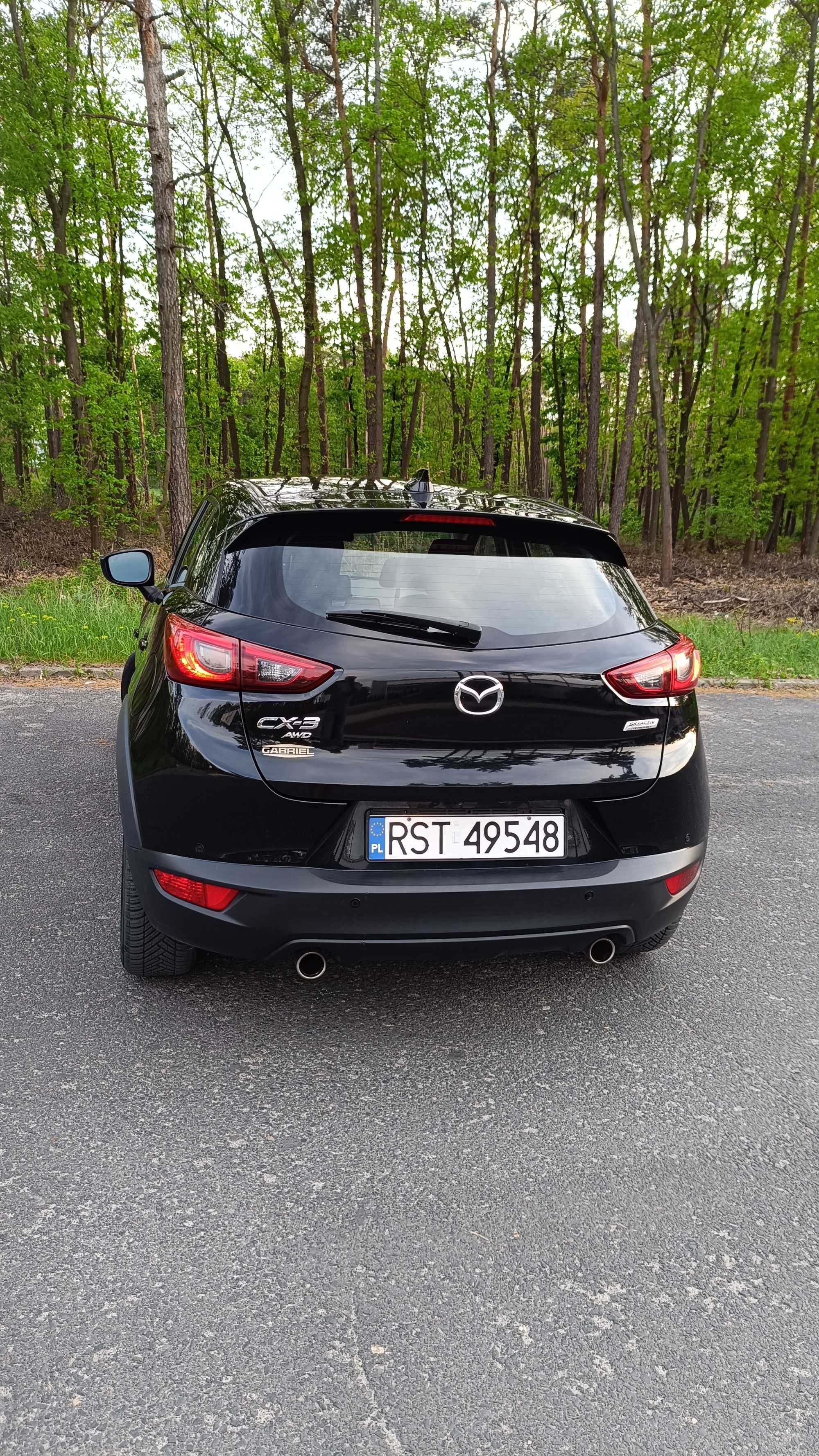 Mazda CX-3 2.0 150kM, mały przebieg, automat, 4x4