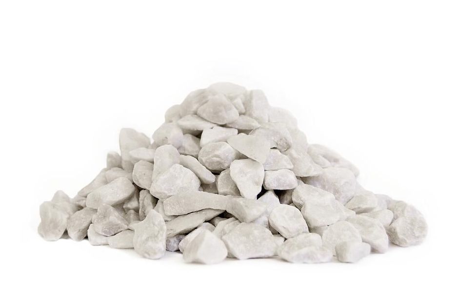 Biały Kamień Grys BIANCO CARRARA Ozdobny do Ogrodu TONA 16-21/21-40mm