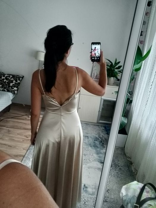 Długa sukienka wieczorowa rozmiar L