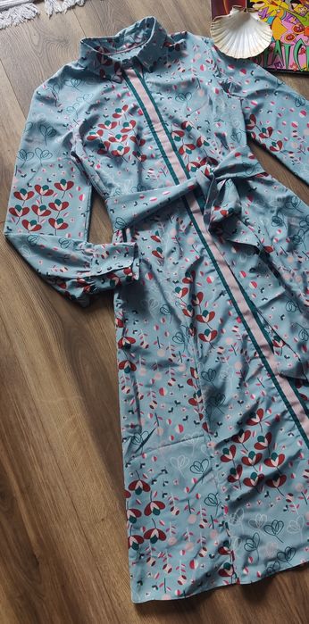 Нова! Сукня плаття з оригінальним принтом S-М