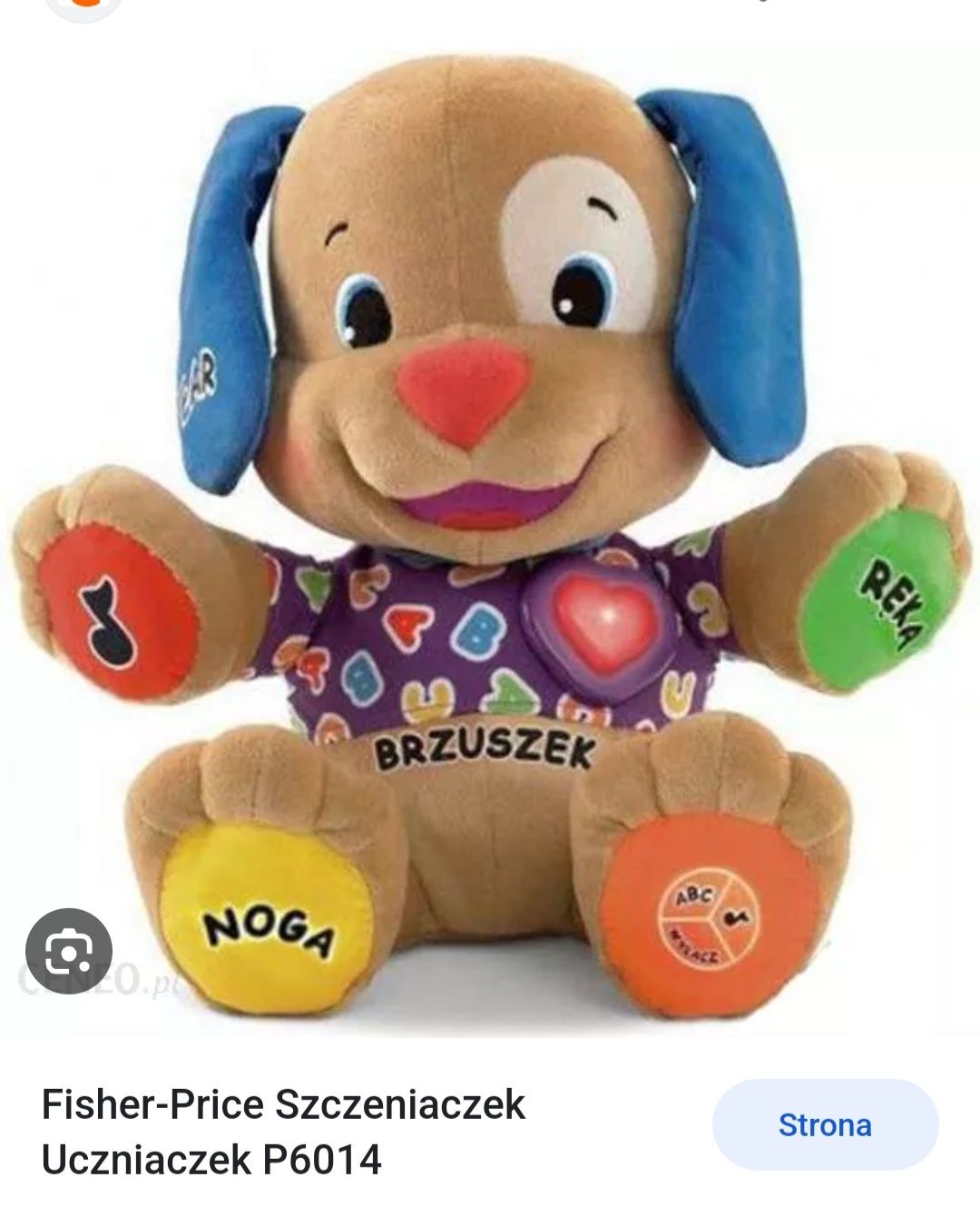 Szczeniaczek uczniaczek Fisher Price