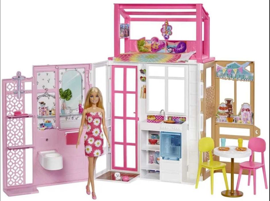 Barbie Компактный домик HCD48. В наличии