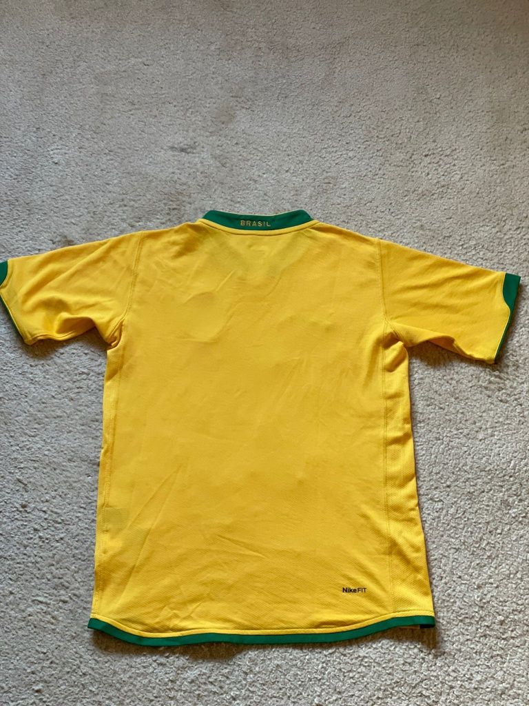 Camisola futebol retro Brasil Mundial 2006 Tamanho Criança
