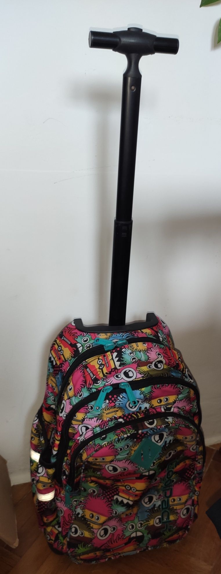 Plecak na kółkach z rączką i pasami coolpack cool Łąck 24l dziabągi