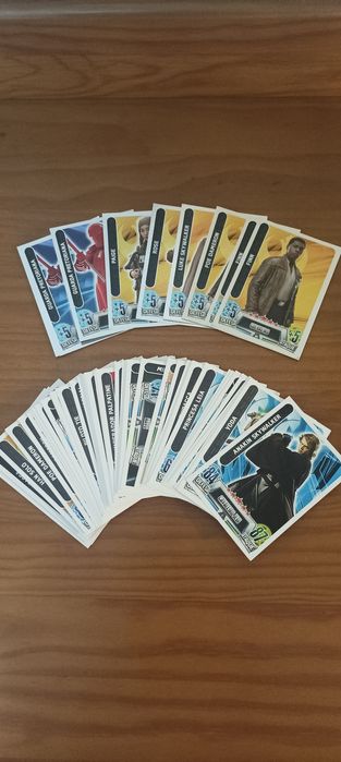 Cartas "Force Attax" - Star Wars