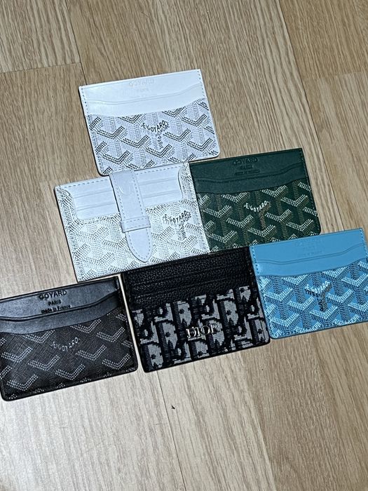 Картхолдери goyard, dior