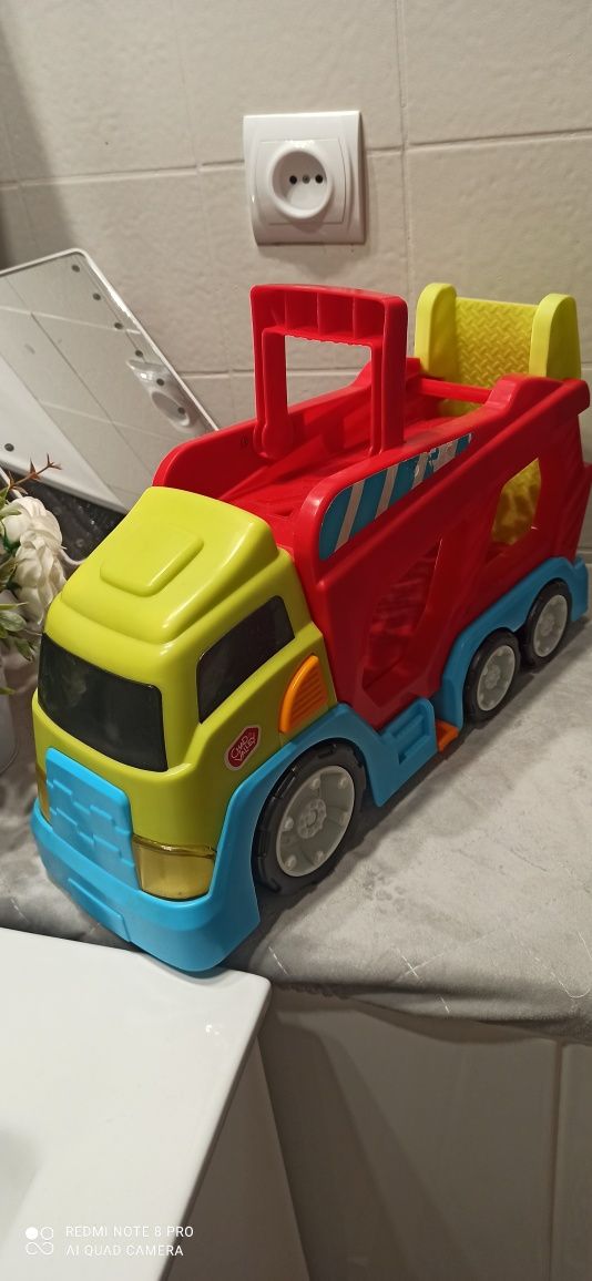 Samochód ciężarowy zabawka dla chłopca laweta duża