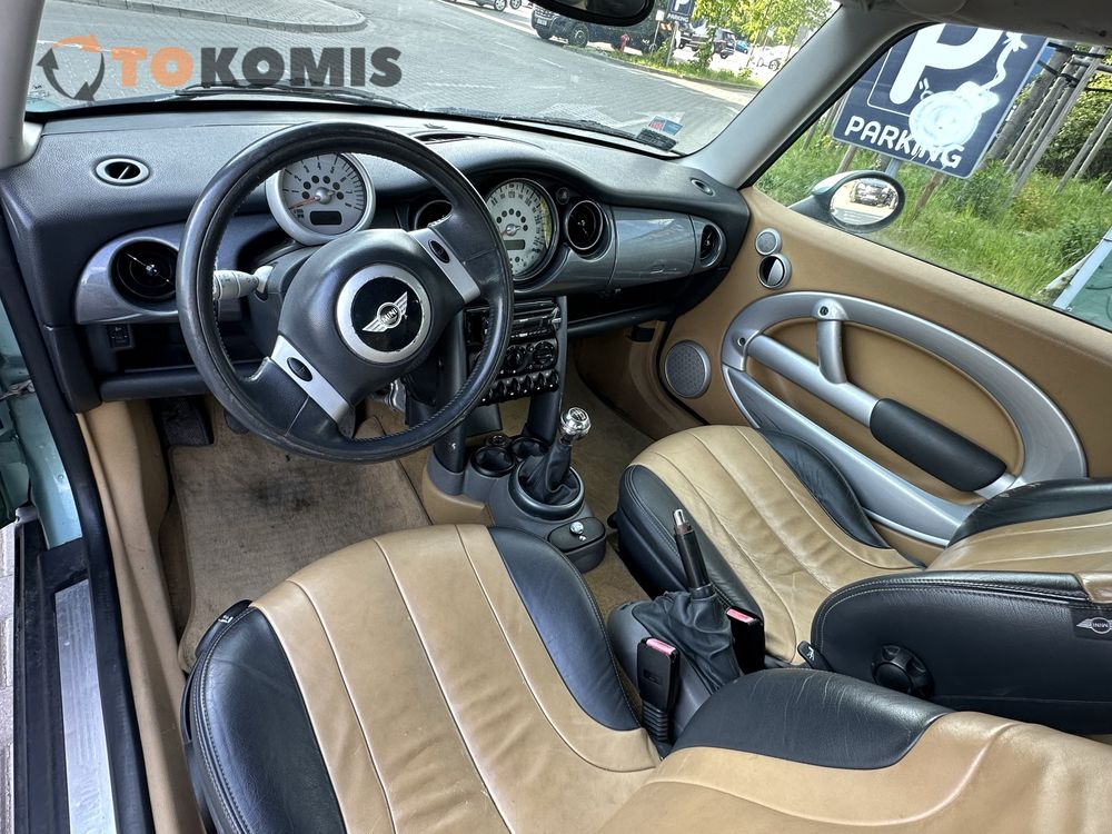 Mini Cooper One, 2002 rok 1.6B - Otokomis! Gwarancji!