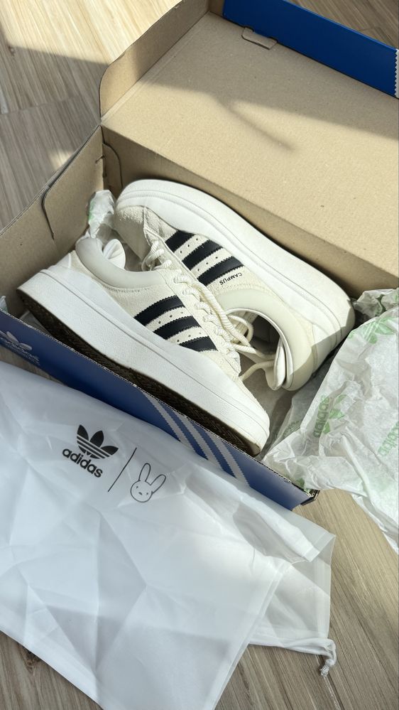 Кроссовки адидас ADIDAS BAD BUNNY X CAMPUS кампусы кеды ботинки кросс