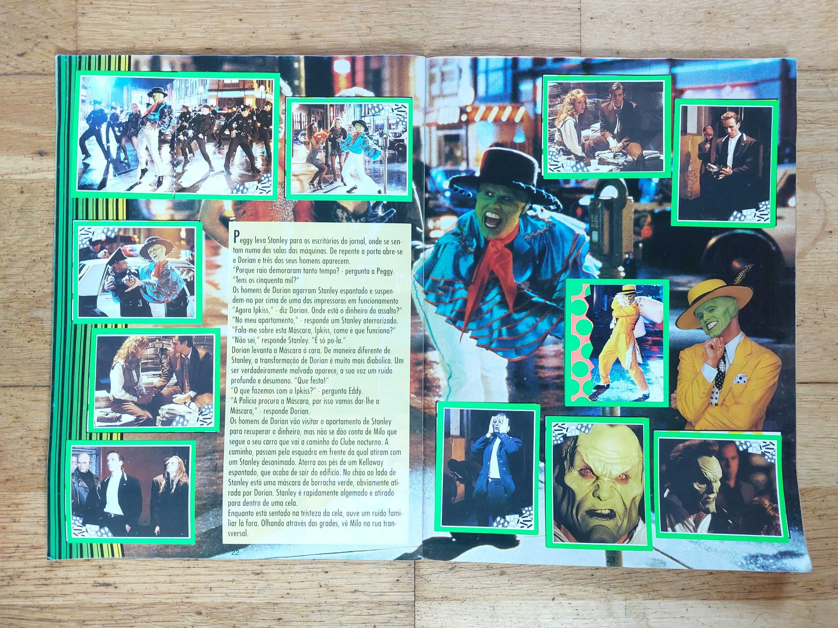 Caderneta de cromos "Mask" - Completa
