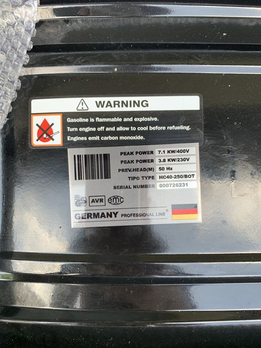 Agregat prądotworczy 7 kw Dieerdog