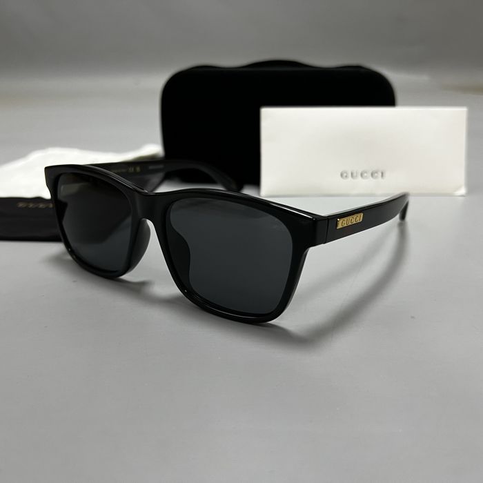 Gucci GG0746SA оригинал новые солнцезащитные очки мужские чёрные (NEW)