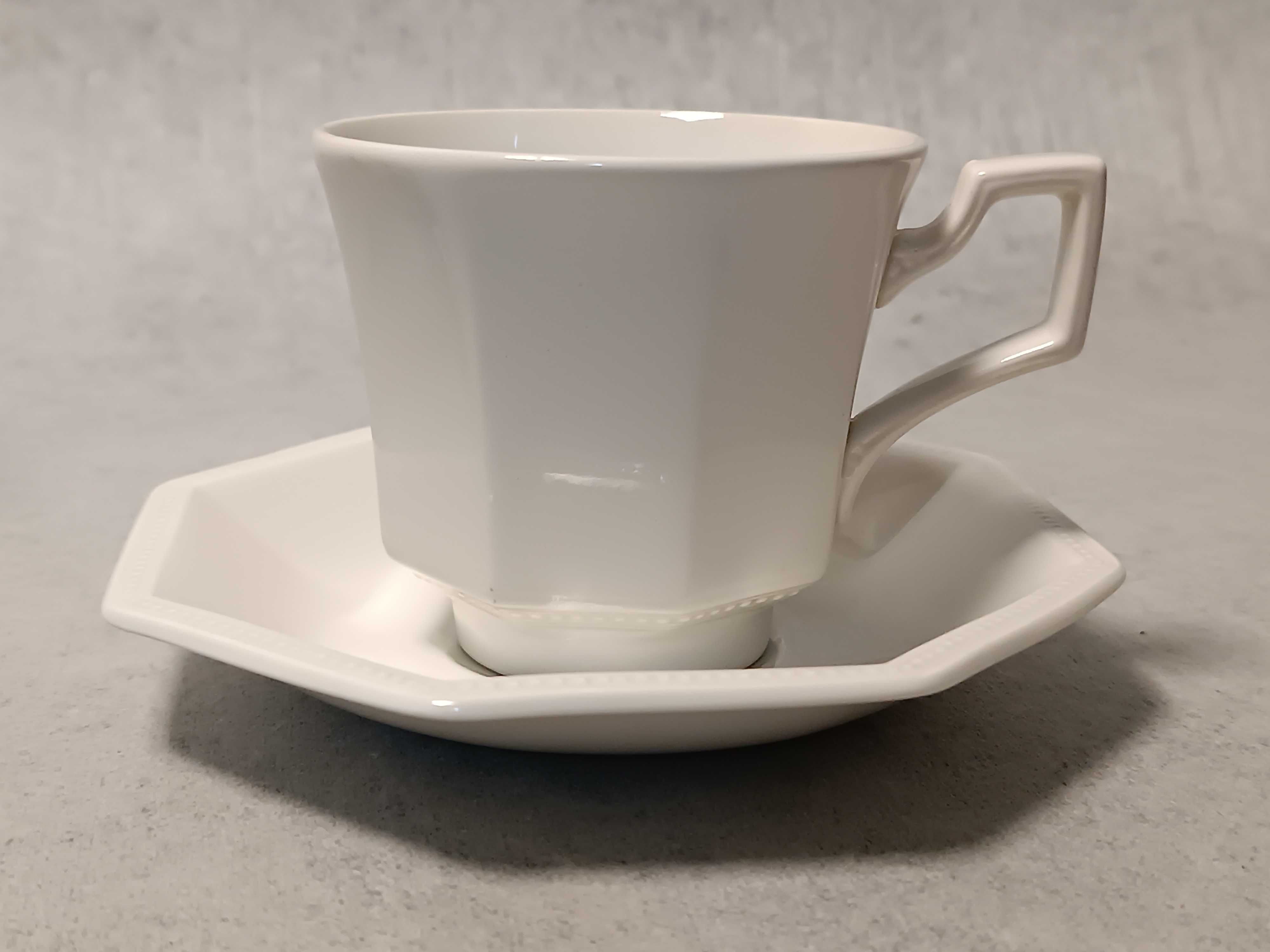 Johnson Brothers Heritage White Ironstone Filiżanka Biały Duet Anglia