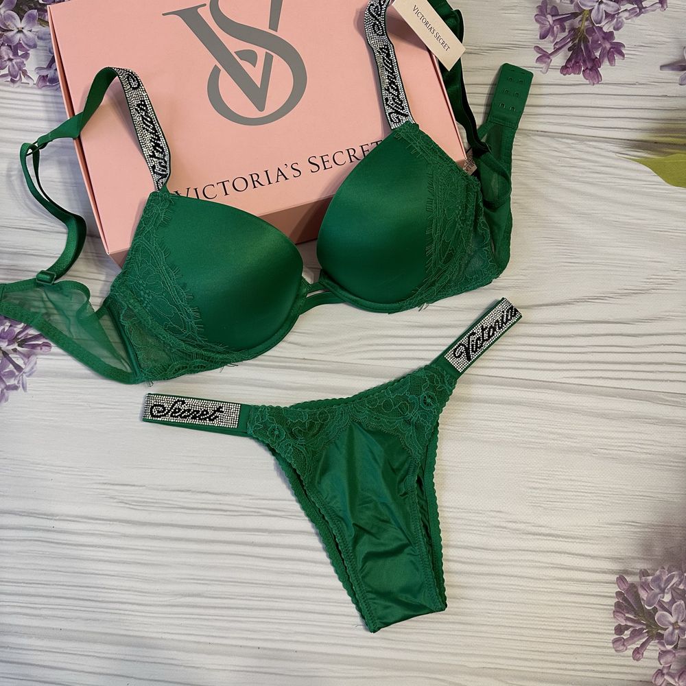 Комплект білизни люкс серії Victoria's Secret 34b+s вікторія сікрет