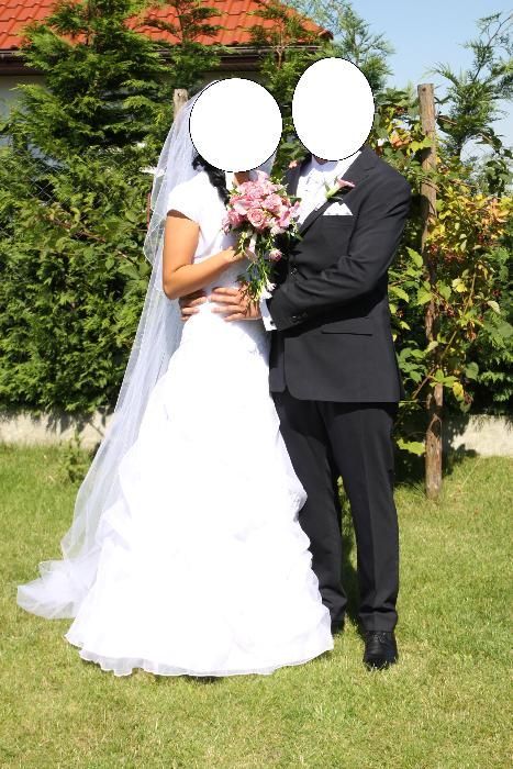 Suknia ślubna - biała rozm.36