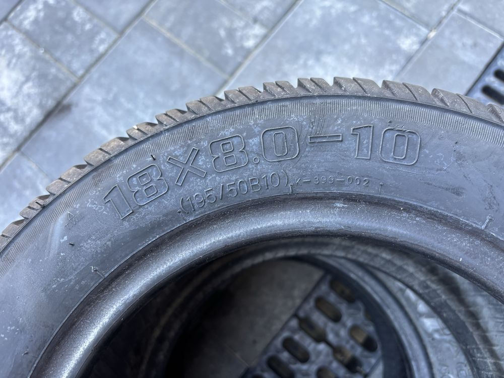 Opony do lawety 18x8.0-10 195/50B10 750kg