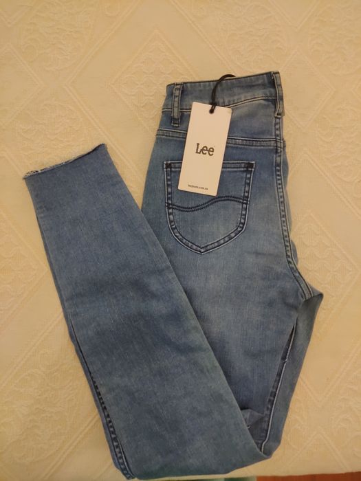 Calças ganga lee novas com etiqueta 25w 34 S