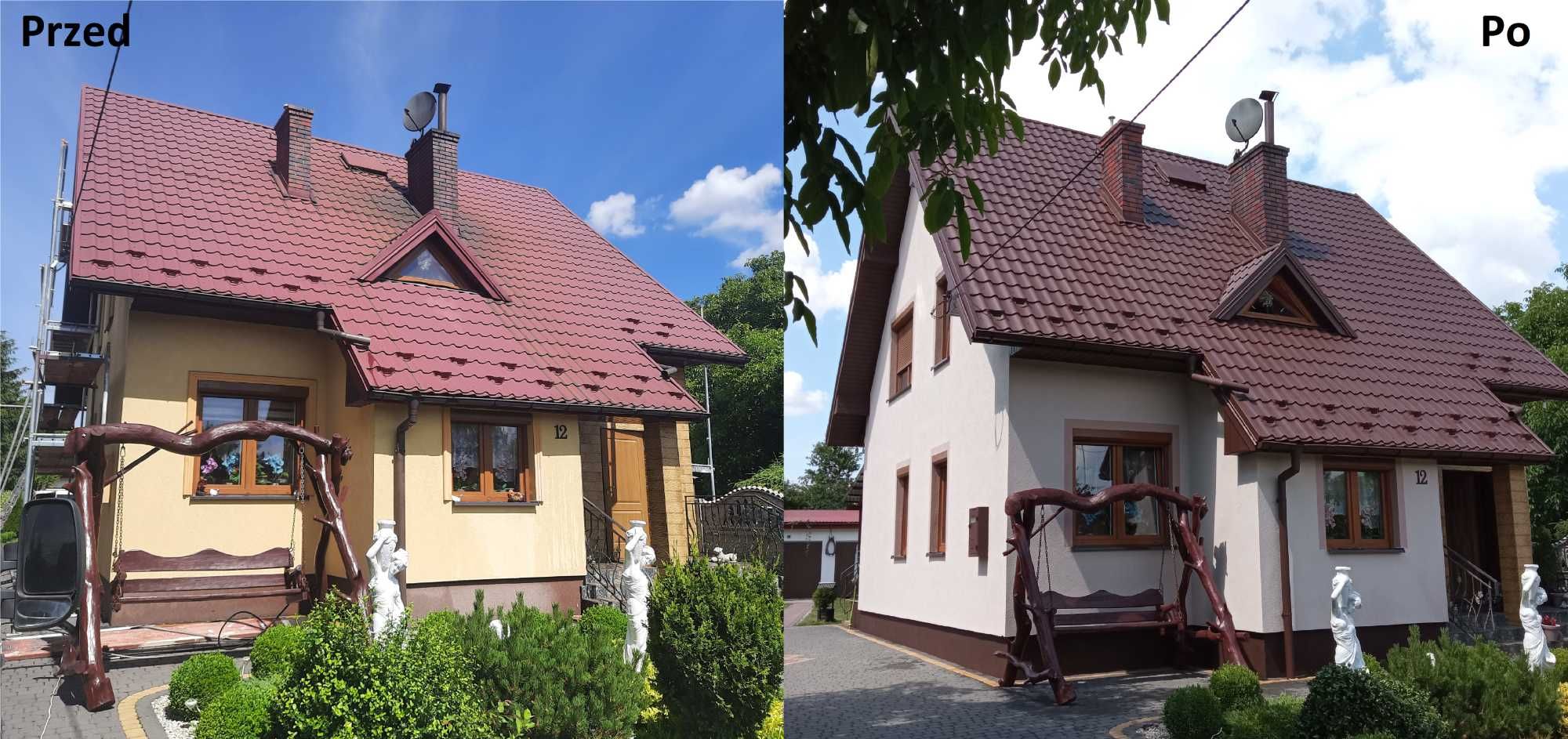 Malowanie Dachów /Malowanie Elewacji /Mycie Dachów
