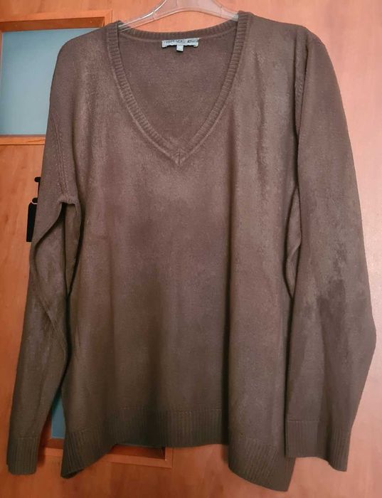 Brązowy sweter roz 46/48