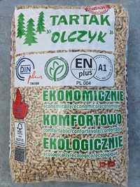 Pellet Olczyk 1050 kg drzewny z trociny iglastej Klasa A1, DIN+