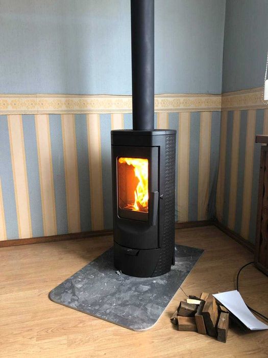 ‼️Plamen Tara 6kwt сучасна чавунна піч камін   ‼️