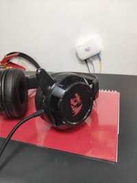 Навушники Redragon Siren 2 Black-Red Vibration Surround 7.1