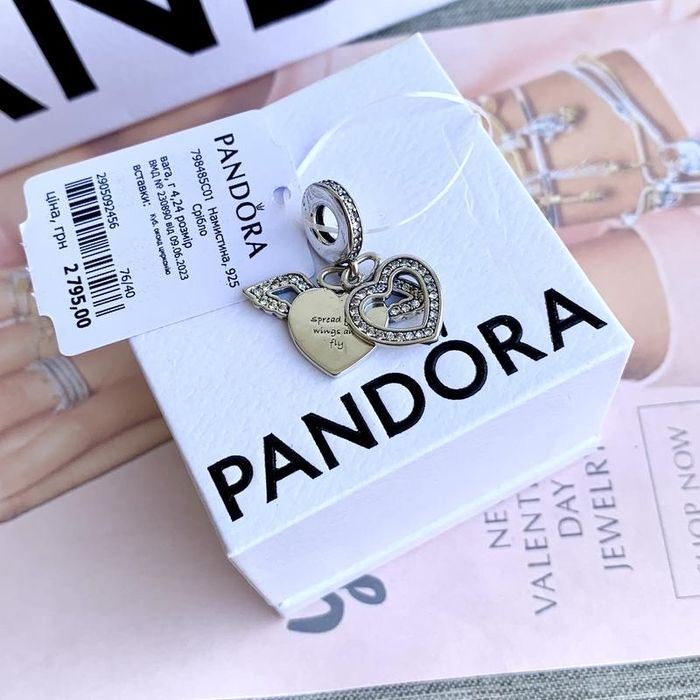 Шарм Pandora Крила янгола Намистина нова оригінал Пандора Підвіска