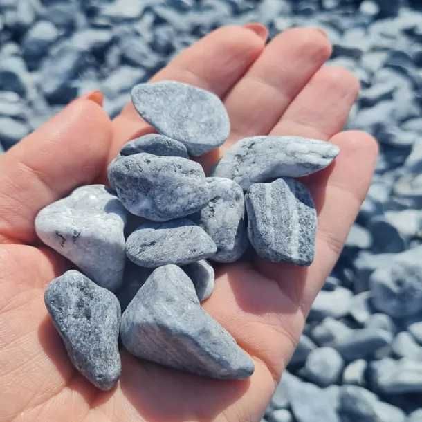 Otoczaki greckie szare SILVER kamień szary naturalny darmowa dostawa
