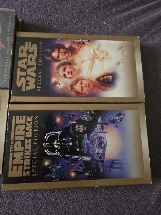 4x STAR WARS VHS Używane
