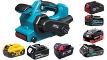 Szlifierka taśmowa Dedra adapter DeWalt Bosch Milwaukee Metabo Hikoki