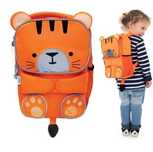 Plecak przedszkolaka plecaczek Trunki Tygrys - bdb stan