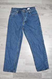Spodnie Arizona Jeans niebieskie długie jeansy mom vintage
