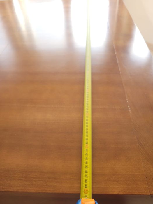 Conjunto de mesa de jantar madeira  + 8 cadeiras