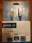 Przedłużacz Usb-A20 5m. 0 5m do komputera itp